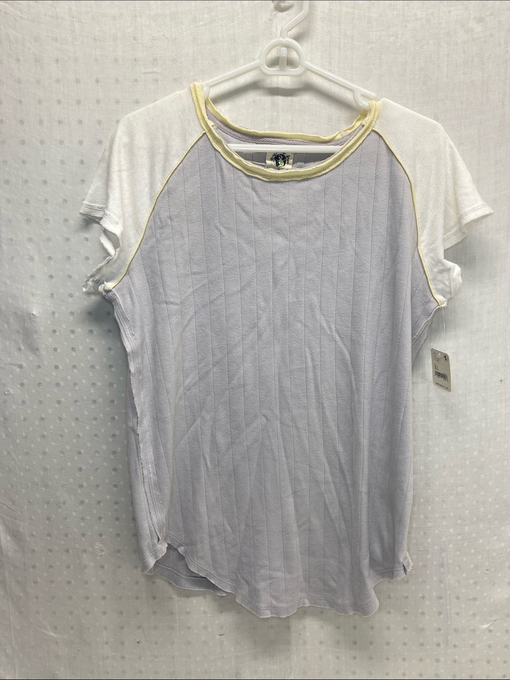 FREE PEOPLE WE THE FREE BLOCK IT BABY TEE SIZE XL shirt